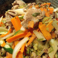 早くおいしく's cooksnap of when they made きゅうりと豚肉のさっぱり炒め.
