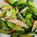 さおりらっくま's cooksnap of when they made きゅうりとハムの胡麻和え.