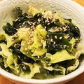 かなりんココりん's cooksnap of when they made キャベツわかめの味噌マヨ和え✿.