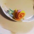 ノ＊ノ＊♪'s cooksnap of when they made 簡単お弁当に花おかず♡ハムと卵の薔薇♬.
