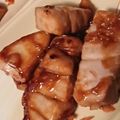 ＊ライカ犬＊'s cooksnap of when they made サイコロ鮪の味噌ステーキ.