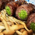 ベジベジーナ's cooksnap of when they made アスパラ牛肉巻き♪照り焼きしょうが風味！.