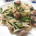 やませんせ's cooksnap of when they made にらともやしと砂肝のポン酢生姜炒め.