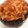 ☆ゆき坊☆'s cooksnap of when they made いい感じ！かぼちゃ肉詰めオーブン焼き.