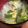 maruru-nn's cooksnap of when they made アサリと春雨のスープ煮.