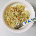 ☆ひなたmama☆'s cooksnap of when they made ママとぼくの簡単ランチ☻しらすちゃーはん.