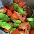 ★ゴンぎつね★'s cooksnap of when they made 簡単！ごま油でアボカドとトマトのサラダ.
