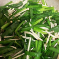 TSUKURUBE's cooksnap of when they made ニラとエノキのさっと煮（煮びたし）☆.