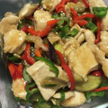 Faiza's cooksnap of when they made 鶏むね肉と茄子の生姜炒め【作りおき】.