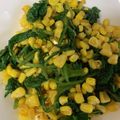 тakuмasa✩。's cooksnap of when they made 簡単シンプル☆ほうれん草とコーンのソテー.