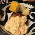 クック☆やーっ！'s cooksnap of when they made ハンバーグステーキ タルタルソース♪.