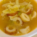 ヒロ♪エリ's cooksnap of when they made キャベツとちくわの炒めみそ汁.