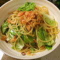 ベティ３'s cooksnap of when they made 簡単えび感MAX！桜えびの和風パスタ.