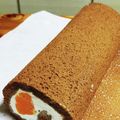 たまじろう☆'s cooksnap of when they made 苺ショコラロール.
