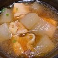chuhei's cooksnap of when they made 電気圧力鍋で作る冬瓜と梅干し鶏肉のスープ.