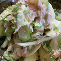 ゆぅゆv's cooksnap of when they made ☺セロリときゅうりの簡単ツナマヨサラダ☺.