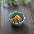 まろんかふぇ's cooksnap of when they made しらすでおつまみ。なめ茸と辛子乗せ.
