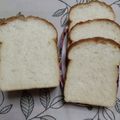 nyangomama's cooksnap of when they made HBでふわふわしっとり金の食パン風型焼き.
