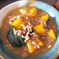 めがねロック's cooksnap of when they made 【常備菜】満腹♪かぼちゃのそぼろあん.