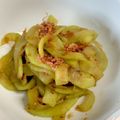 ちちはる♪'s cooksnap of when they made 蛇瓜(セイロン瓜)の甘酢炒め…佃煮風.