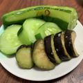 リクりく's cooksnap of when they made 塩麹DE茄子の浅漬け.