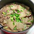 もぐもぐ人's cooksnap of when they made 韓国風ピリ辛大根と牛肉の煮物.