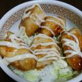 たくじろうさんたろう's cooksnap of when they made 鳥胸肉でガッツリ☆鳥マヨ丼.