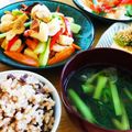 tsunamon's cooksnap of when they made ❤豚肉と小松菜の塩だれ中華風肉野菜炒め❤.