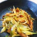 お菓子と女大工's cooksnap of when they made みょうがのおつまみ.