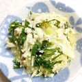 クックGB6431☆'s cooksnap of when they made 簡単キャベツの胡麻白和え.