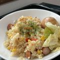 すえごん's cooksnap of when they made 超早技！フライパンで簡単お米からピラフ！.