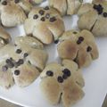 3姉妹ちゃんママ's cooksnap of when they made おやつにＨＢで簡単！黒糖胡桃ミルクパン♪.