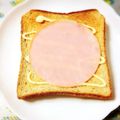 ふうはっちゃん's cooksnap of when they made ❤後乗せサクサクハムマヨで美味トースト❤.
