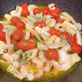 みうらいママ's cooksnap of when they made 簡単!【エビとエリンギのアヒージョ】.