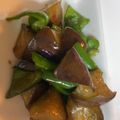 H♡S's cooksnap of when they made なすとピーマンの甘辛コチュジャン炒め.