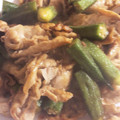 まいちゃちゃん's cooksnap of when they made オクラと豚肉のスタミナ炒め.