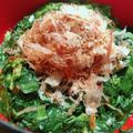 satoring11's cooksnap of when they made 夏の旬野菜！モロヘイヤのお浸し.