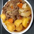 クックN3GZ64☆'s cooksnap of when they made 圧力鍋で簡単肉じゃが.