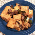 tikariri's cooksnap of when they made 簡単！美味！厚揚げピーマン椎茸の味噌炒め.