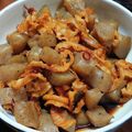 ぴよらいす's cooksnap of when they made ホタテ貝ひも＆こんにゃくの甘辛炒め♪.