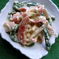 ゆきらっくま's cooksnap of when they made ●かにカマとインゲンのマヨ炒め●.