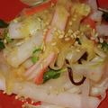 ブランシュkuu's cooksnap of when they made カニカマと大根サラダ.