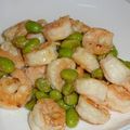 のんこ's cooksnap of when they made 海老と枝豆のレモンガーリック炒め.
