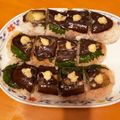 mmrmzk's cooksnap of when they made ヘルシー＊簡単＊ナスの棒寿司♬.