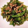 クックE4NZH1☆'s cooksnap of when they made ピーマンとツナの塩昆布和え.