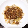よーこ☆ガッキー's cooksnap of when they made シャキシャキ！キャベツと挽肉の甘辛炒め☆.