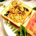 柚子♡⸝⸝⸝'s cooksnap of when they made ❁ボリューミーちくわ海苔ごまマヨトースト.