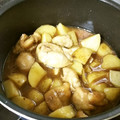 みみ母's cooksnap of when they made 新じゃがと鶏肉の和風にんにく煮物.