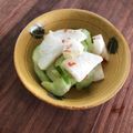 栗丸うさぎ's cooksnap of when they made 大根ときゅうりの梅酢和え.