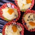 もるみん's cooksnap of when they made 離乳食 三種野菜とチーズの米粉蒸しパン.